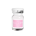 Transparent Home Daily Life Product Bottle With White Cap And 10ml Nutrient Solution Label