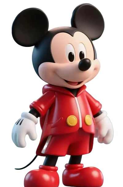 Mickey Mouse Mickey Q Edition 3d model Mickey Mouse Mickey Q Edition 3d model