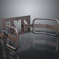 Playground Equipment Metal Safety Guardrail And Seat Restraint Stainless Steel Durable Design Structure
