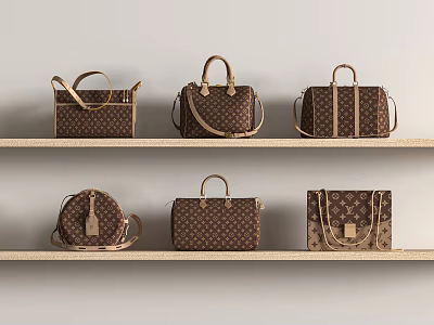 Bag Modern Luggage Bag Satchel 3d model