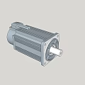 modern generator servo motor 3d model