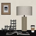 Quiet Table Lamp 3d model