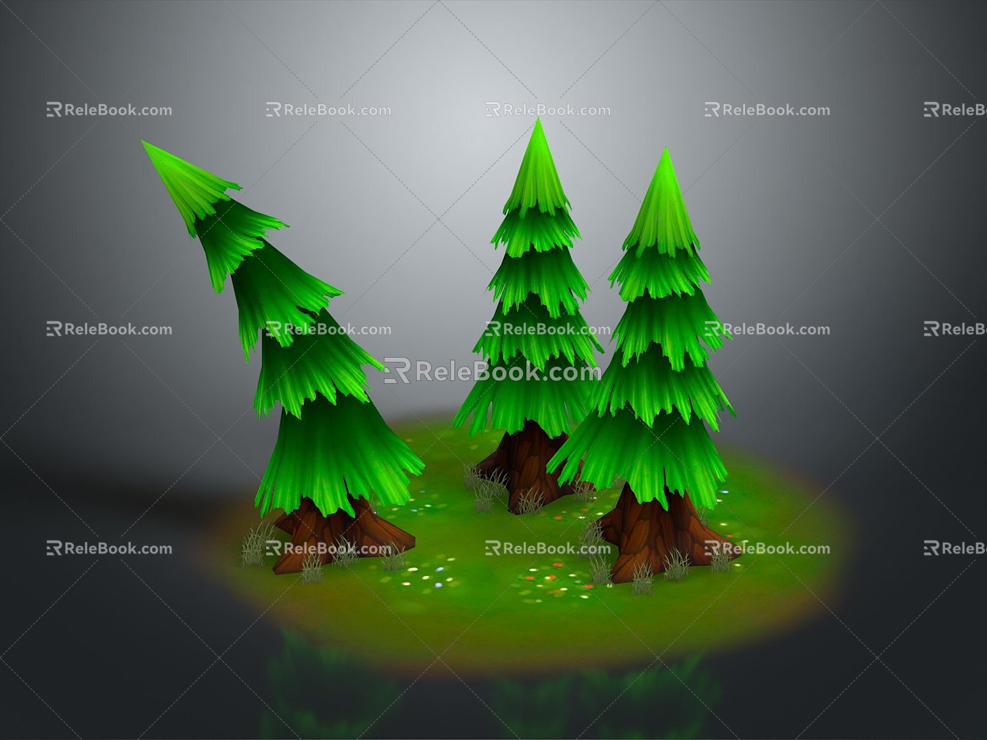 Desert Plant Pine Tree Cypress Tree Pine Tree Big Tree Life Supplies 3d model