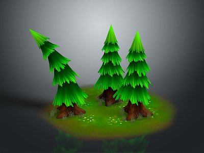 Desert Plant Pine Tree Cypress Tree Pine Tree Big Tree Life Supplies 3d model