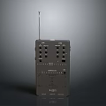 Black TASCAM Computer Interface Device Featuring Antenna Multiple Buttons And Ports