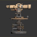 Astronomical Telescope, Telescope, Mirror Tube, Living Goods, Living Goods 3d model