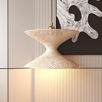 Modern chandelier 3d model