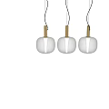 Modern Spherical Pendant Lights With Metallic Glass Shades In Gold Rose Gold And Black