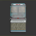 Retro Headphone Speaker System With Classic Design Transparent Front And High Quality Sound