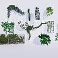 Modern Vine Man Combination 3d model