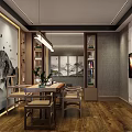 Modern SPA Sauna Room With Massage Bed Wooden Elements TV Bookshelves And Natural Light
