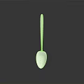 Shiny Reflective Silver Stainless Steel Spoon For Daily Kitchen Dining Utensil