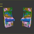 Two Colorful Pinball Machines With Vibrant Graphics And Retro Design