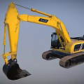 Lonking Yellow Heavy Duty Tracked Excavator Construction Functional Vehicle With Bucket