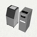 Stainless Steel Commercial Ice Maker And Soft Serve Machine For Business Use