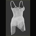 Black Sleeveless Bodysuit With Spaghetti Straps And Sheer Overlay Design