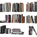 Variety of Stacked Assorted Books and Magazines in Different Sizes Colors and Styles