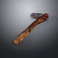 Stone Axe Stone Age Original Tool Original Weapon Stone Hammer Warhammer Cartoon Hammer 3d model