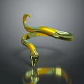 snake cobra venomous snake python reptile cold-blooded animal reptile 3d model