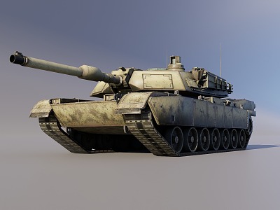 The M1A2 Tank 3d model