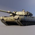 The M1A2 Tank 3d model