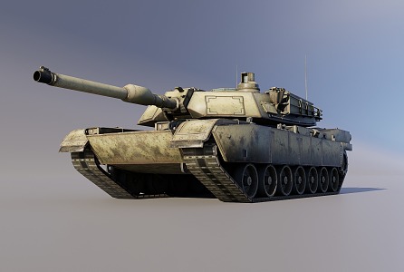 The M1A2 Tank 3d model