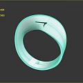 Sleek Silver Wide Band Ring With High Gloss Finish And Modern Design