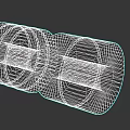 Building Construction Material Silver Metal Coils With Yellow Tapes And Rolled Design For Construction
