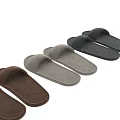 Cozy House Slippers in Brown Beige and Gray with Soft Strap for Home Comfort