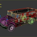 Red WERRIKS Truck Featuring Detailed Classic Design And Branded Exterior