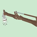 Smart Machine Robotic Arm With Telescopic Structure And Mechanical Joint Components