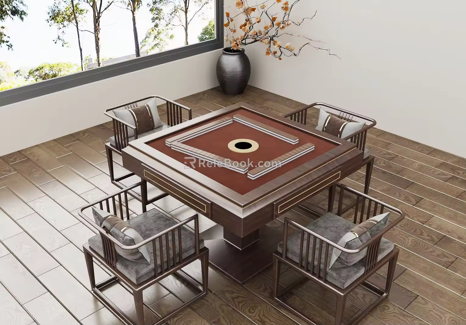 Mahjong Table 3d model