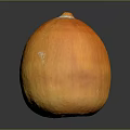 Fresh Ripe Orange Fruit Cut Open Revealing Seed Filled Interior On Dark Surface