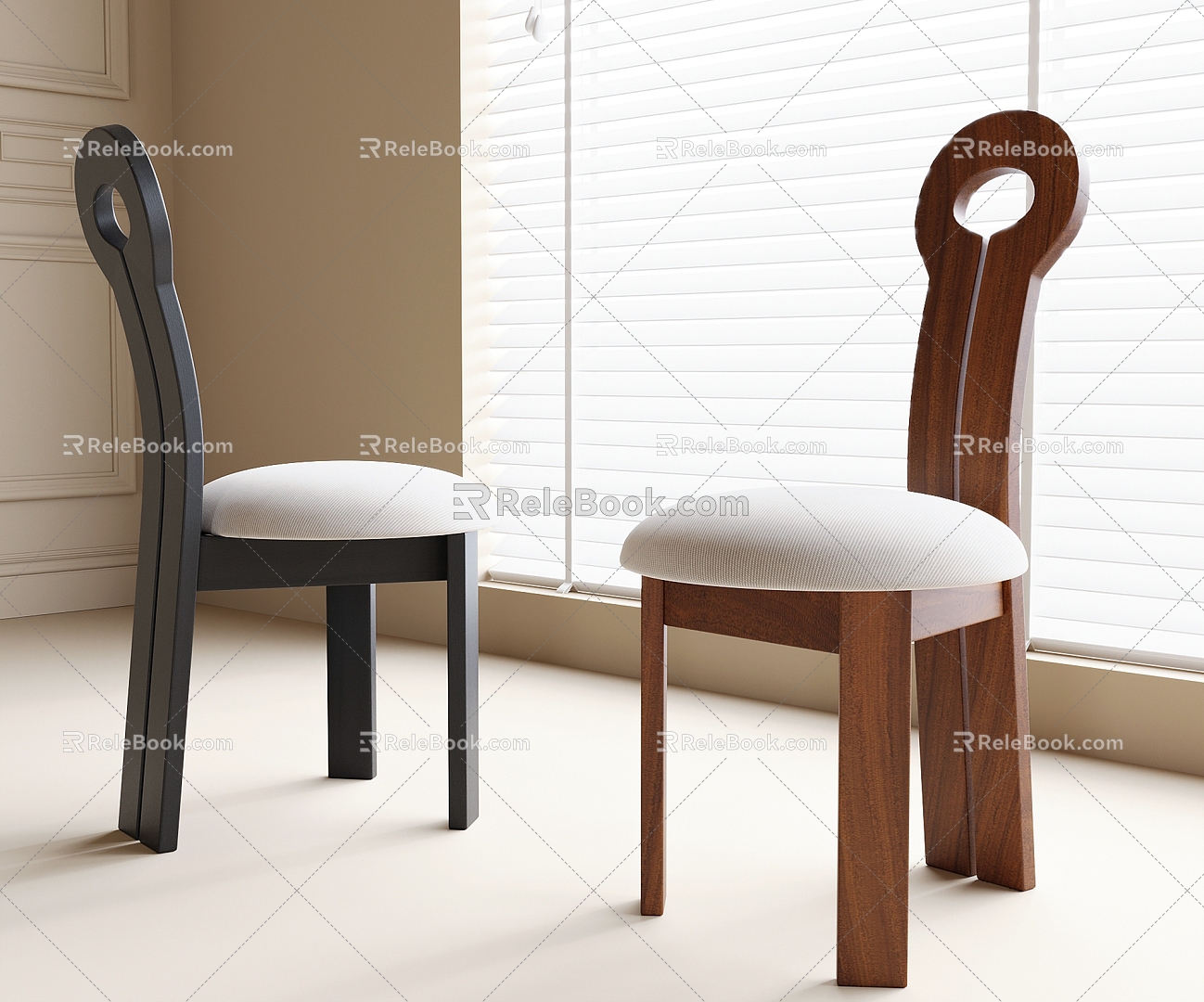 Dining Chair Single Chair model