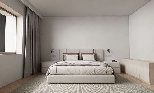 Modern Bedroom 3d model