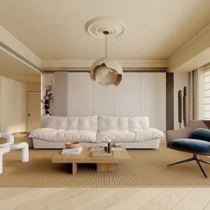 Living room 3d model