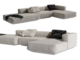 Minotti Multiplayer Sofa 3d model