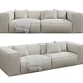 Modern Cor double sofa 3d model