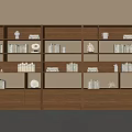 Bookcase Bookshelf Storage Rack Books and Periodicals 3d model