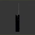 Portable Black Radio with Antenna FM AM Tuning Dial Buttons REI LINC Brand