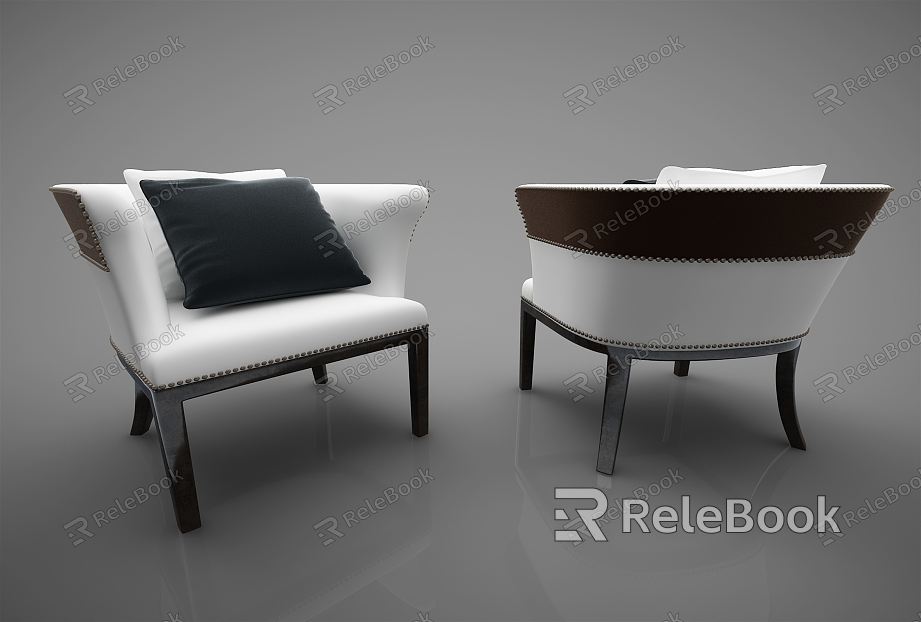 Modern Sofa Chair Leather Sofa model