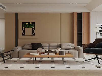 Living room 3d model