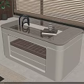Stylish Modern White Jewelry Cabinet With Glass Top Drawers And Compartments