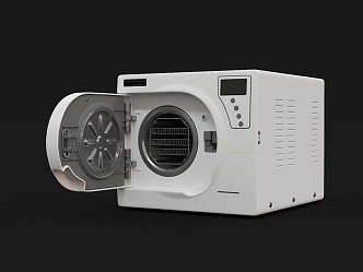 Modern Autoclave Medical Autoclave 3d model