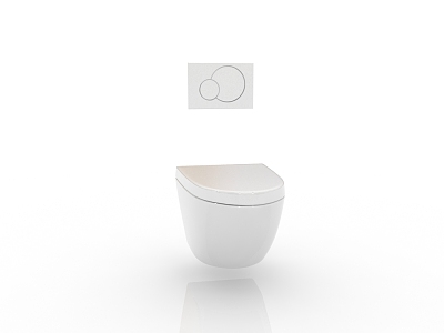 Modern Bathroom Supplies Toilet Smart Toilet 3d model