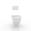 Modern Bathroom Supplies Toilet Smart Toilet Toilet 3d model