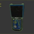 Modern Detector Sci-Fi Detector Future Detector Concept Detector 3d model