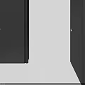 Modern Black Swing Door Design With Sleek Look For Home Interior Space
