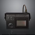Electro Sapper Electronic Device With Metal Casing Control Knobs And Red Indicator Screen