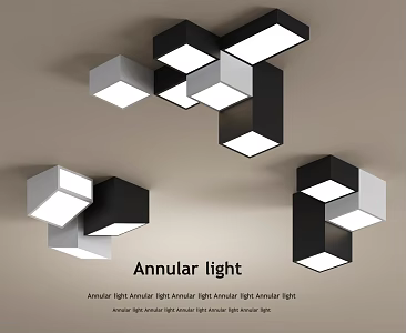 Bedroom lamp Ceiling lamp 3d model